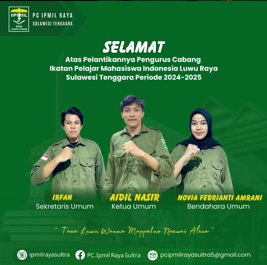 Pelantikan Pengurus Periode 2024 - 2025